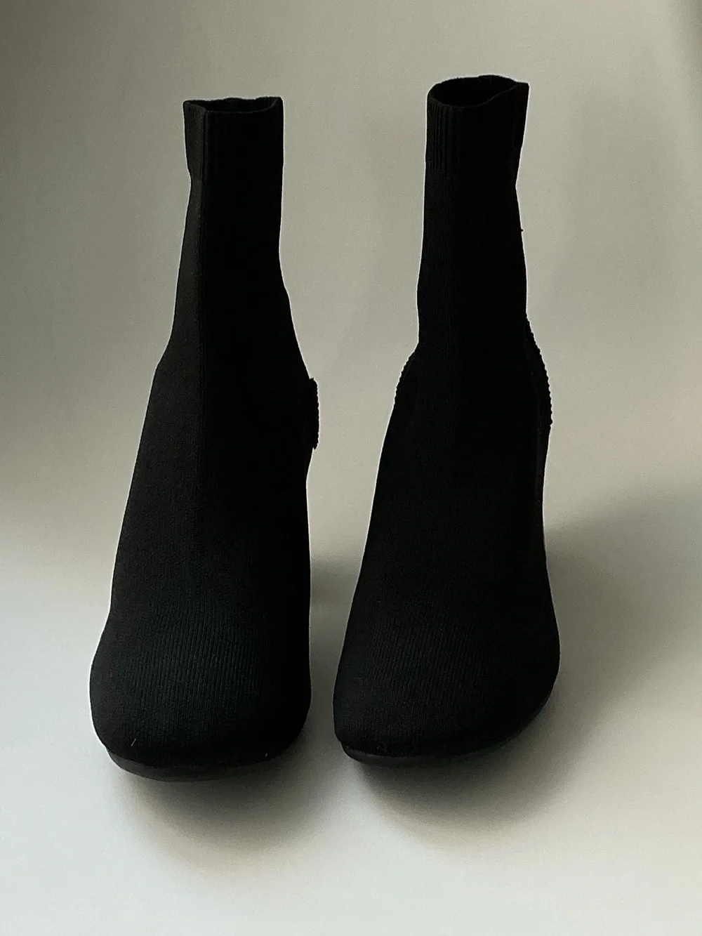 Staccato Women's Black Stretch Sock Booties